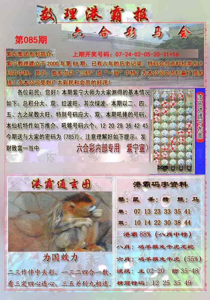 085期港霸报[图]
