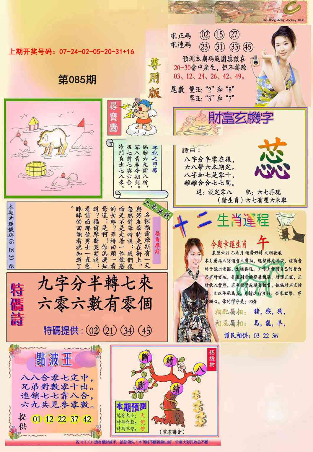 085期九龍专用版(推荐)[图]